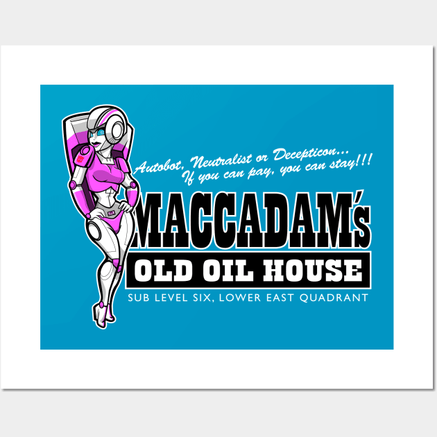 Maccadam's Old Oil House Wall Art by boltfromtheblue